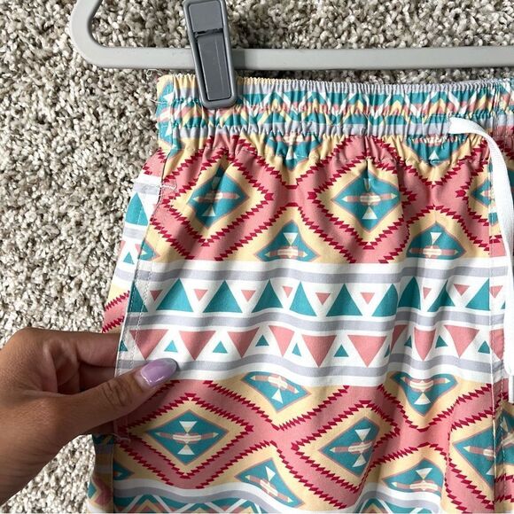 Meripex Swim Trunks Men’s Small Tribal Print 4” - Picture 2 of 6